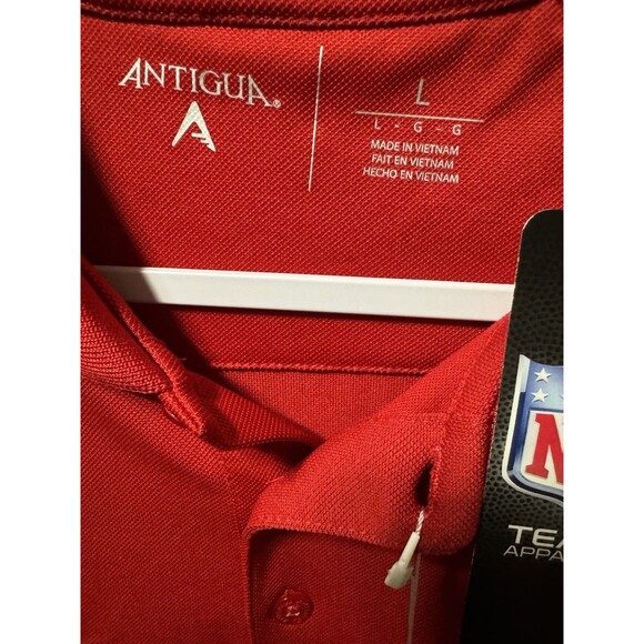 Atlanta Falcons NFL Antigua Adult Sz. L  Polo Shirt NFL Licensed NWT - Picture 3 of 11